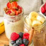 5 Minute High Protein Overnight Oats Recipe